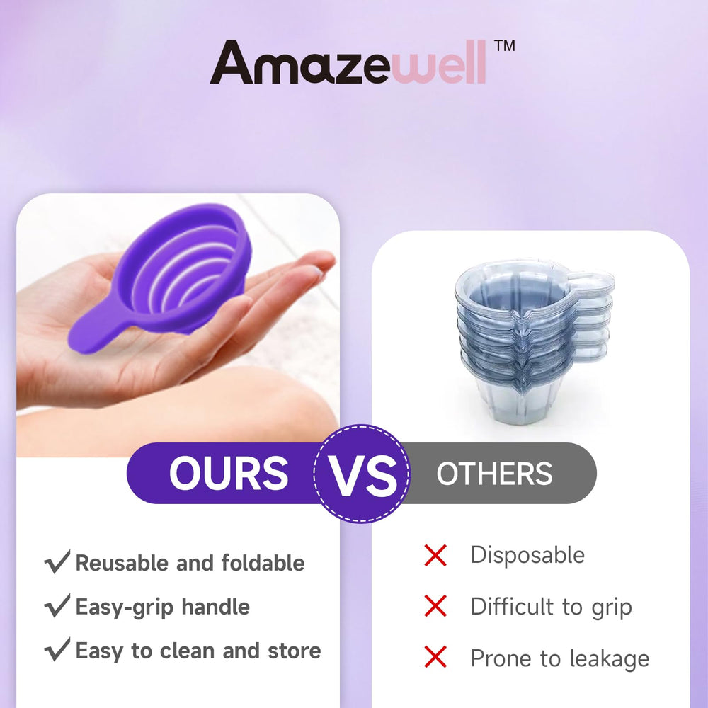 Smooth inner wall for easy cleaning and sterilization options