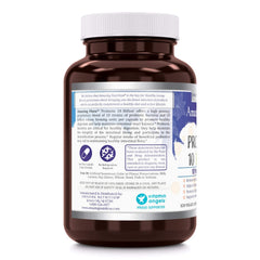 Non-GMO gluten-free probiotic supplement proudly made in the USA (120 capsules)