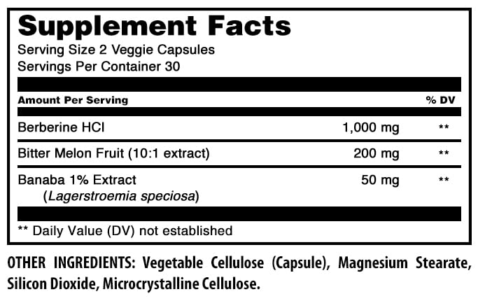 Two veggie capsules per serving