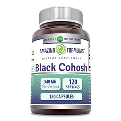Amazing Formulas Black Cohosh 540 mg bottle - front view