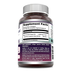 Non-GMO and Gluten Free label on bottle