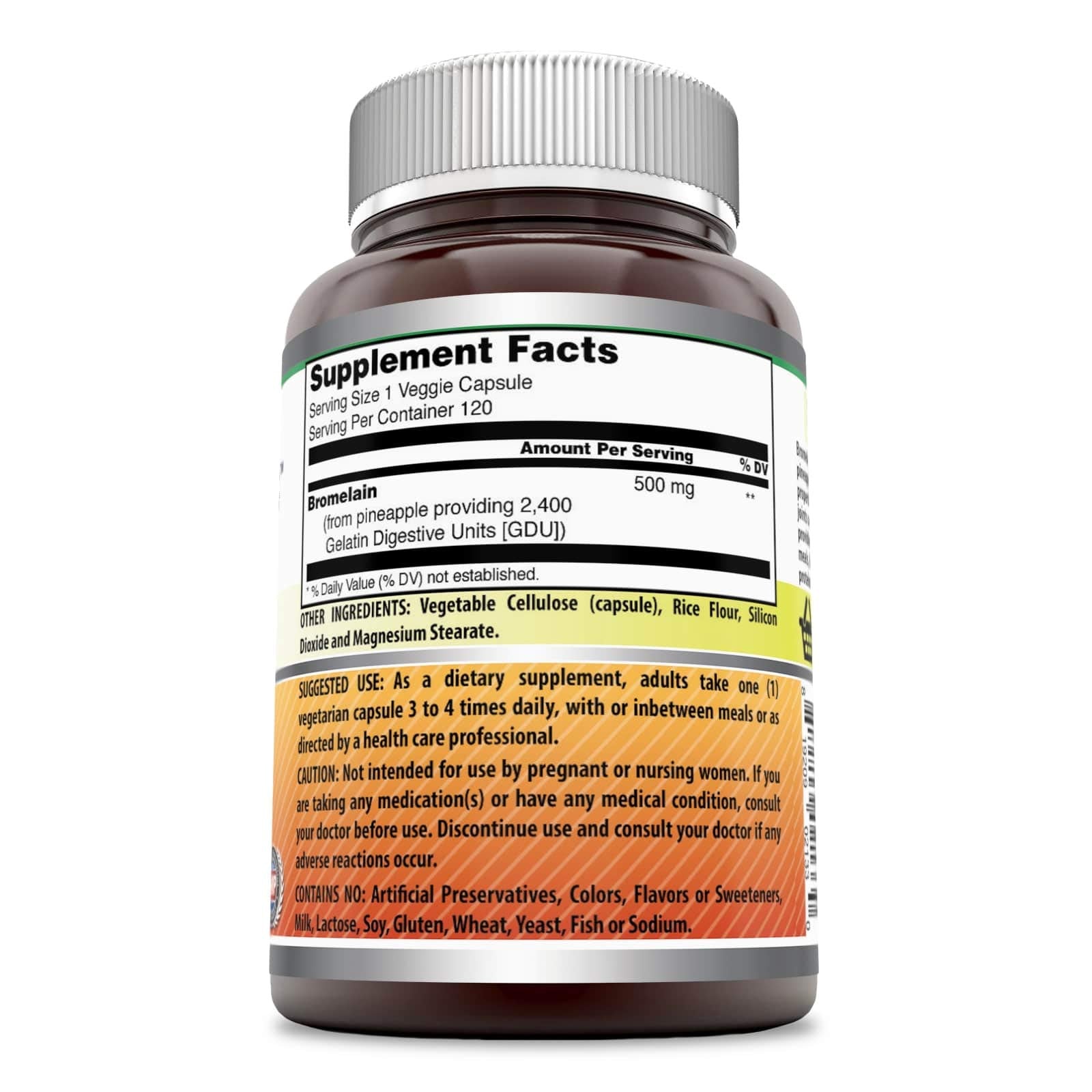 Amazing Formulas Bromelain 2-pack packaging