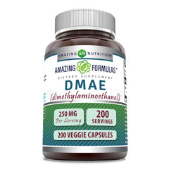 Amazing Formulas DMAE supplement bottle with veggie capsules – image 1 of 6