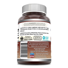 Packaging highlighting Non-GMO, Gluten Free and USA-made GMP standards