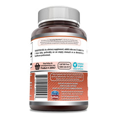 Serving size image showing 1 tablet per serving