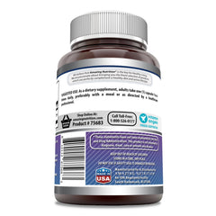 Bottle label highlighting Non-GMO and Gluten Free certifications