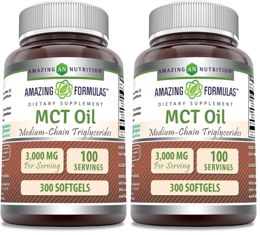 Amazing Formulas MCT Oil Softgels bottle and packaging