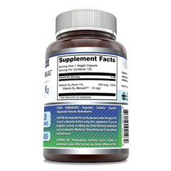 One veggie capsule for Vitamin K2 MK7