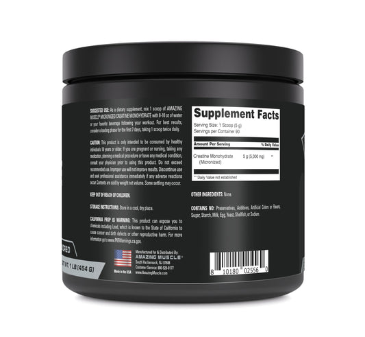Bottle displaying 90 servings and 5000 mg per serving