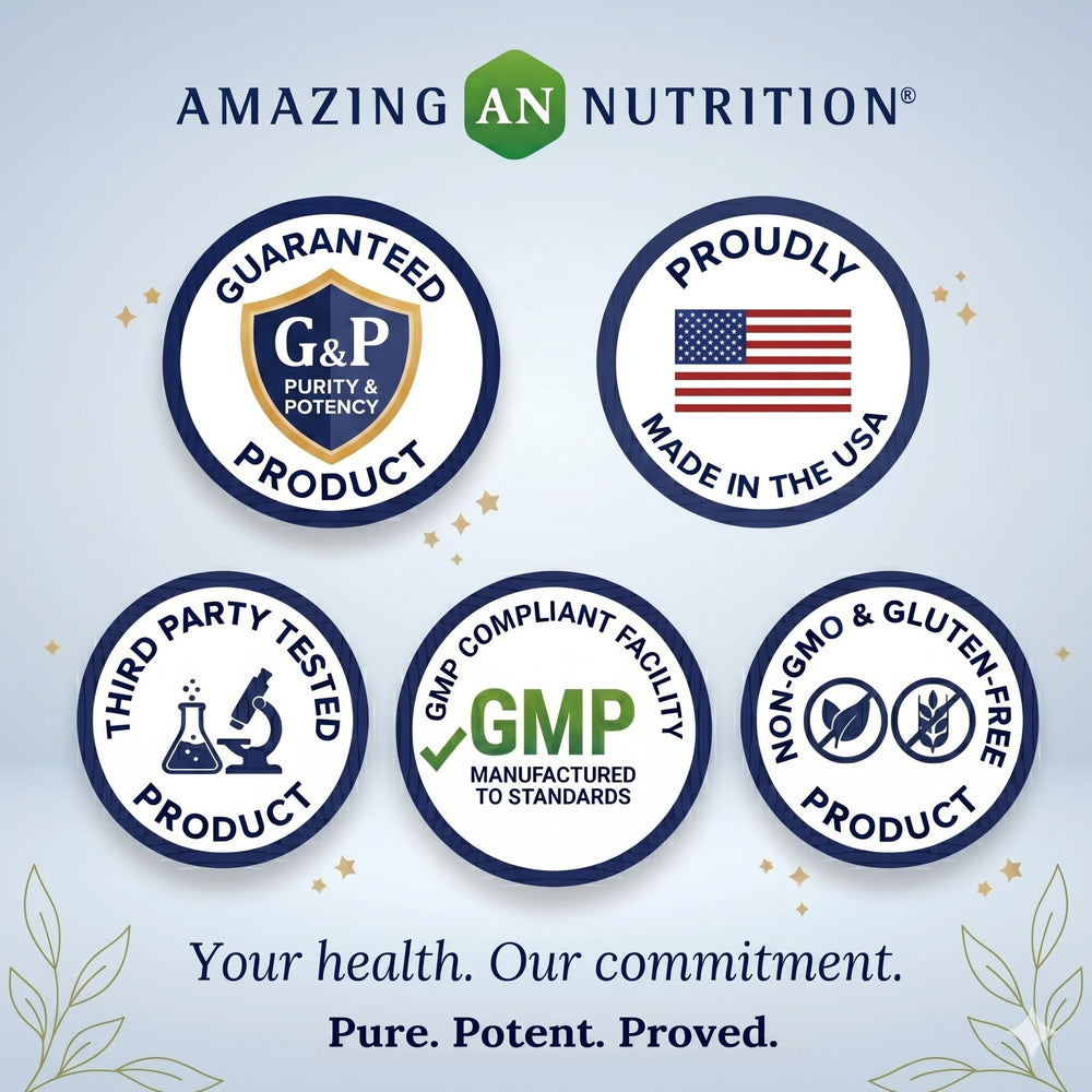 Amazing Nutrition Apple Pectin etiqueta muestra sin OGM y sin gluten.