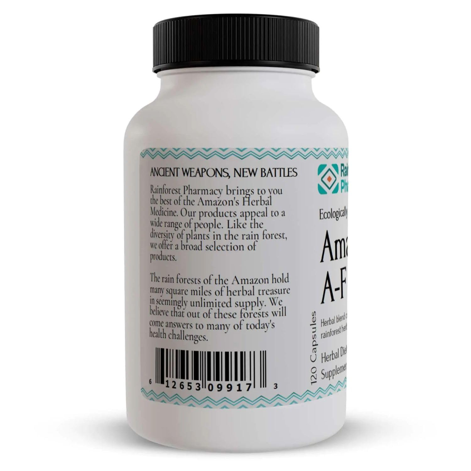 Wildcrafted Amazon rainforest herbs used in the Rainforest Amazon A-F formula