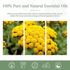 Amber 30ml bottle with built-in dropper for Helichrysum essential oil