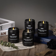 Cedar Oakmoss scented candle