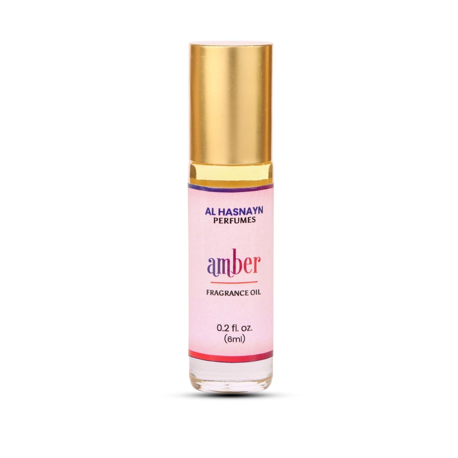 Amber Perfume Oil Roll-On bottle by AL HASNAYN, 6ML