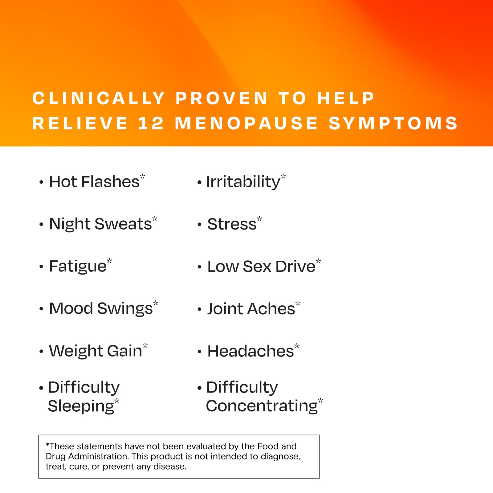 Amberen menopause supplement label close-up emphasizes drug-free, hormone-support formula