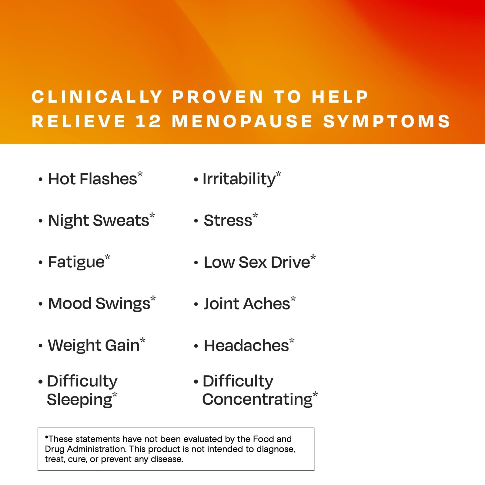 Amberen menopause supplement label close-up emphasizes drug-free, hormone-support formula
