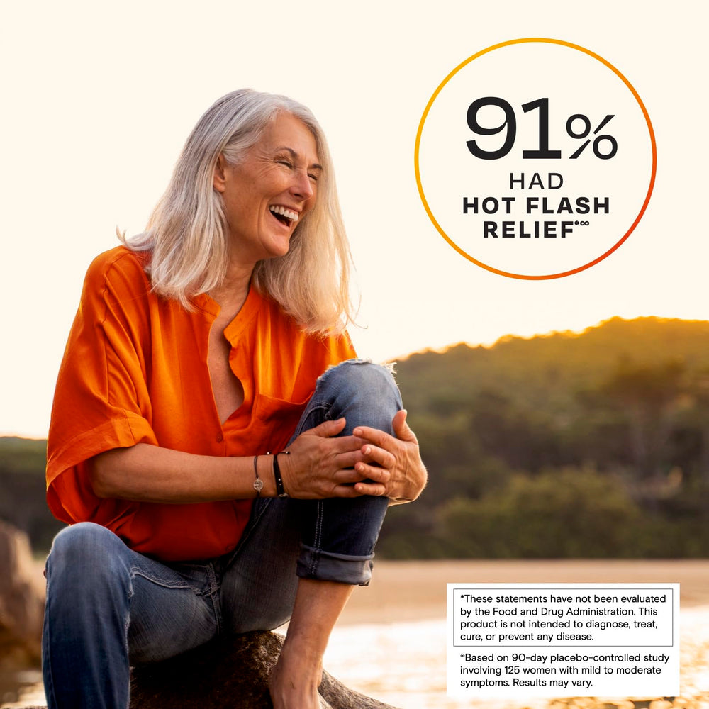 Amberen mood relief capsule close-up conveys calmer days and balanced mood