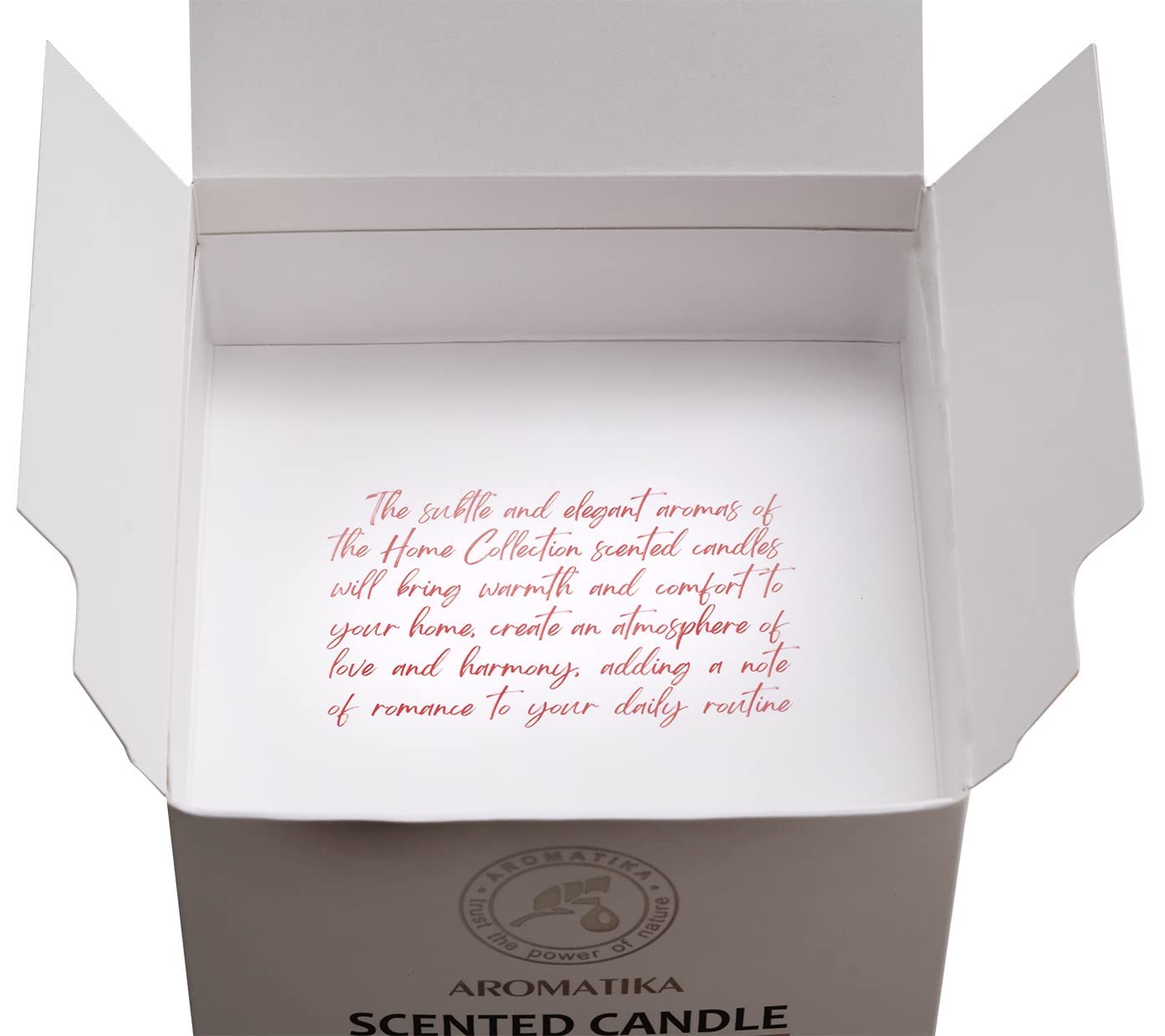 Ambient room scene with lit Scented Candle Sweet Orange