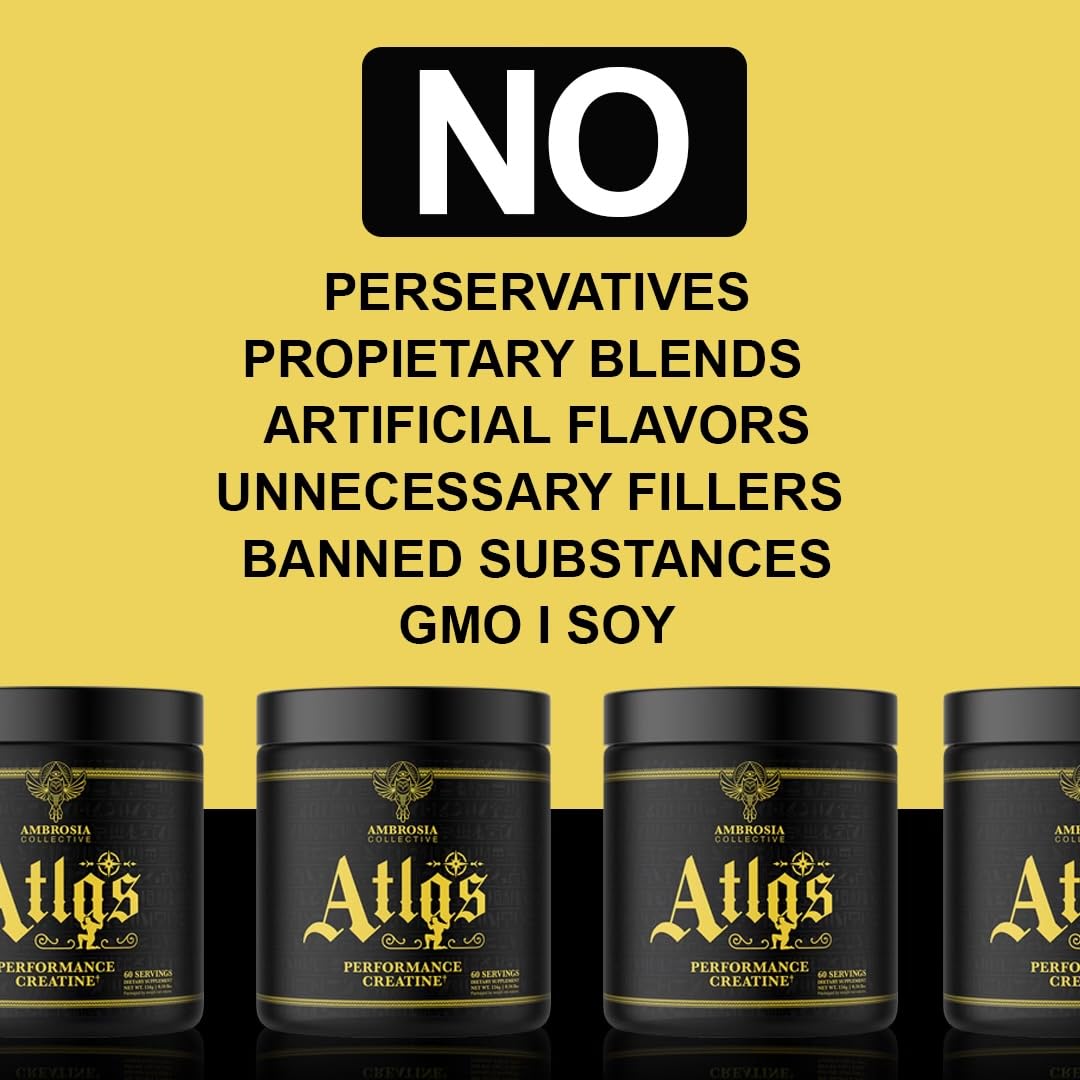 Ambrosia Atlas packaging showing 30 servings