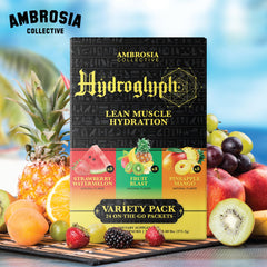 Hydroglyph on-the-go pack fruit blast flavor
