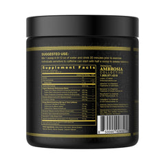 Ambrosia Kinetic tropical lime scoop highlights precise dosing for focused sessions