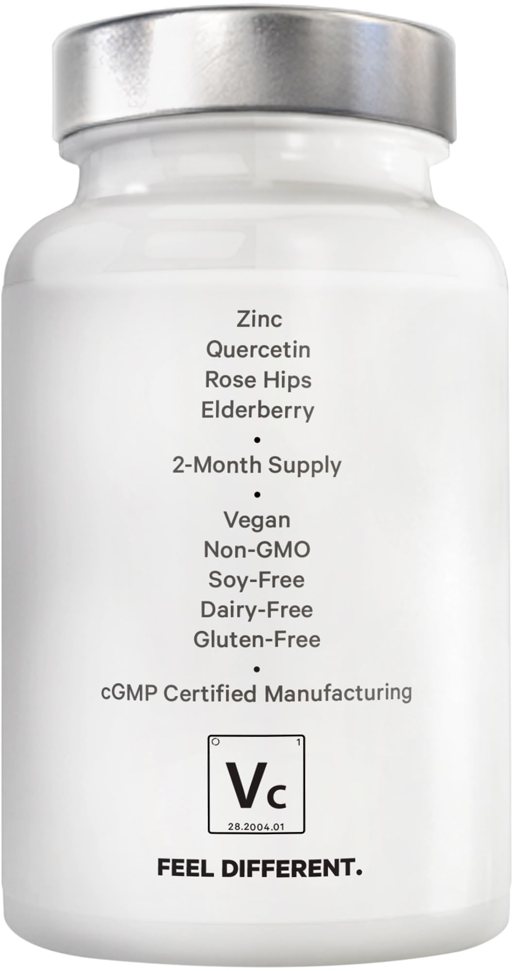 Ingredient map highlighting rose hips and elderberry in Amen Vitamin C+