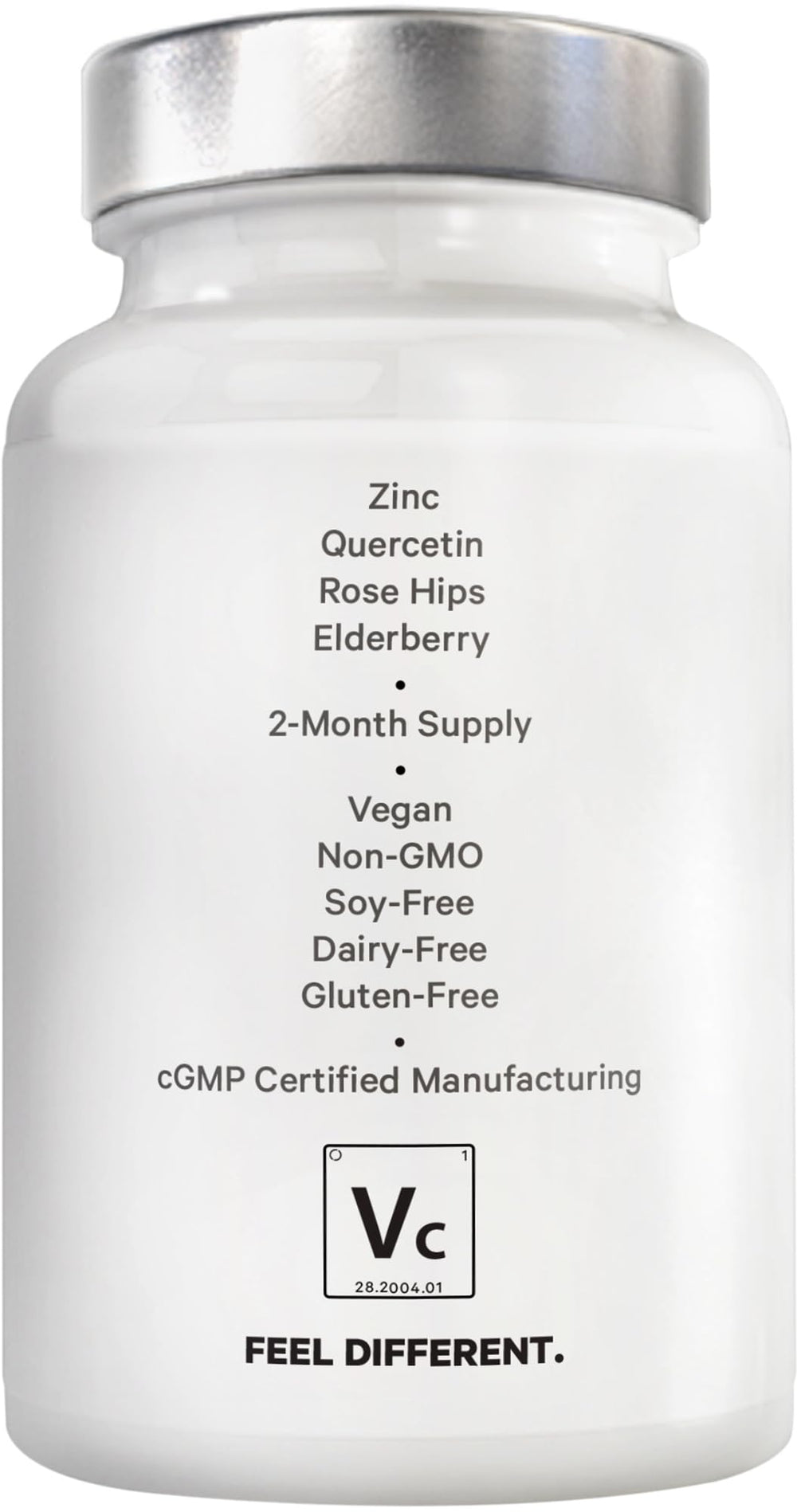 Ingredient map highlighting rose hips and elderberry in Amen Vitamin C+