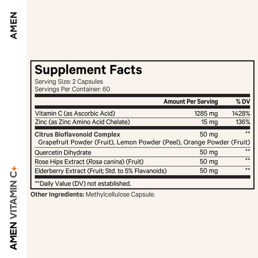 Close-up of citrus bioflavonoids: grapefruit, lemon and orange components for Vitamin C formula