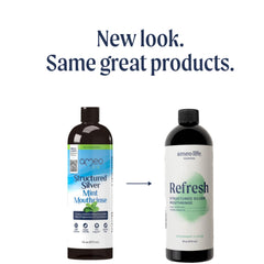 Fresh breath concept with Ameo Life mouthwash