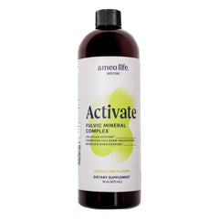 Ameo Life Fulvic Acid & Mineral Complex bottle front view