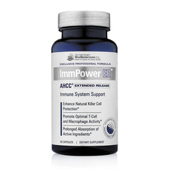 Bottle of American BioSciences ImmPower ER AHCC Extended Release Immune Support