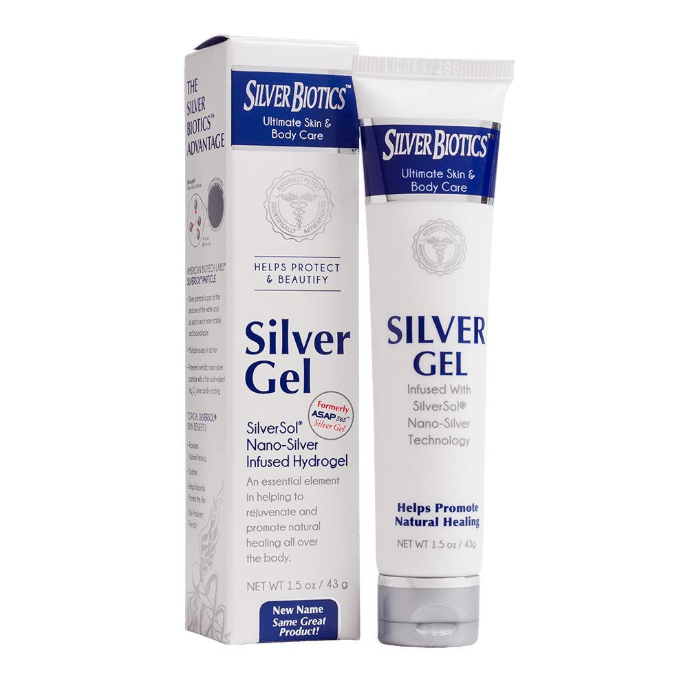 American Biotech Labs Silver Biotics Silver Gel 1.5oz bottle