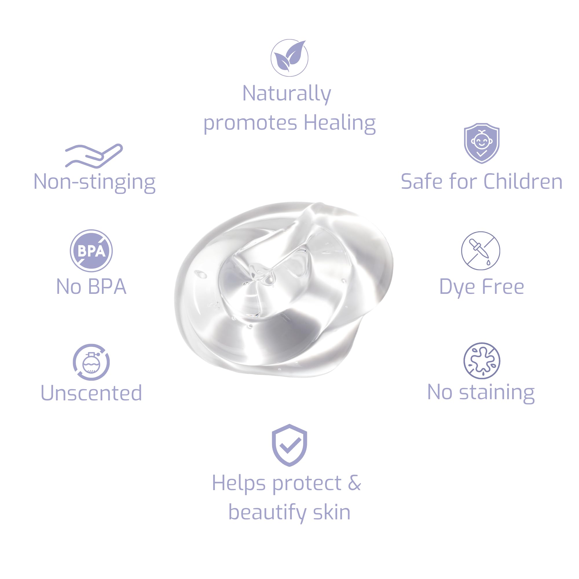American Biotech Labs Silver Gel-layer-protection demonstrates up-to-3-days shield for skin.