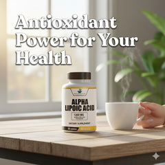 Two bottles packaged together for the Alpha Lipoic Acid pack of 2