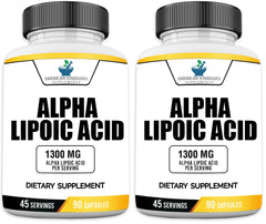 Hero image for American Standard Alpha Lipoic Acid 1300mg per serving in a pack of 2