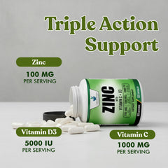 Serving size illustration showing two capsules per serving