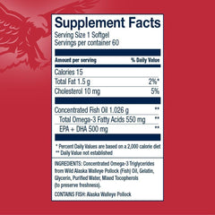 Sustainably sourced Alaskan fisheries for AmerOmega