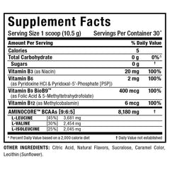 Post-workout recovery with AMINOCORE BCAA Powder