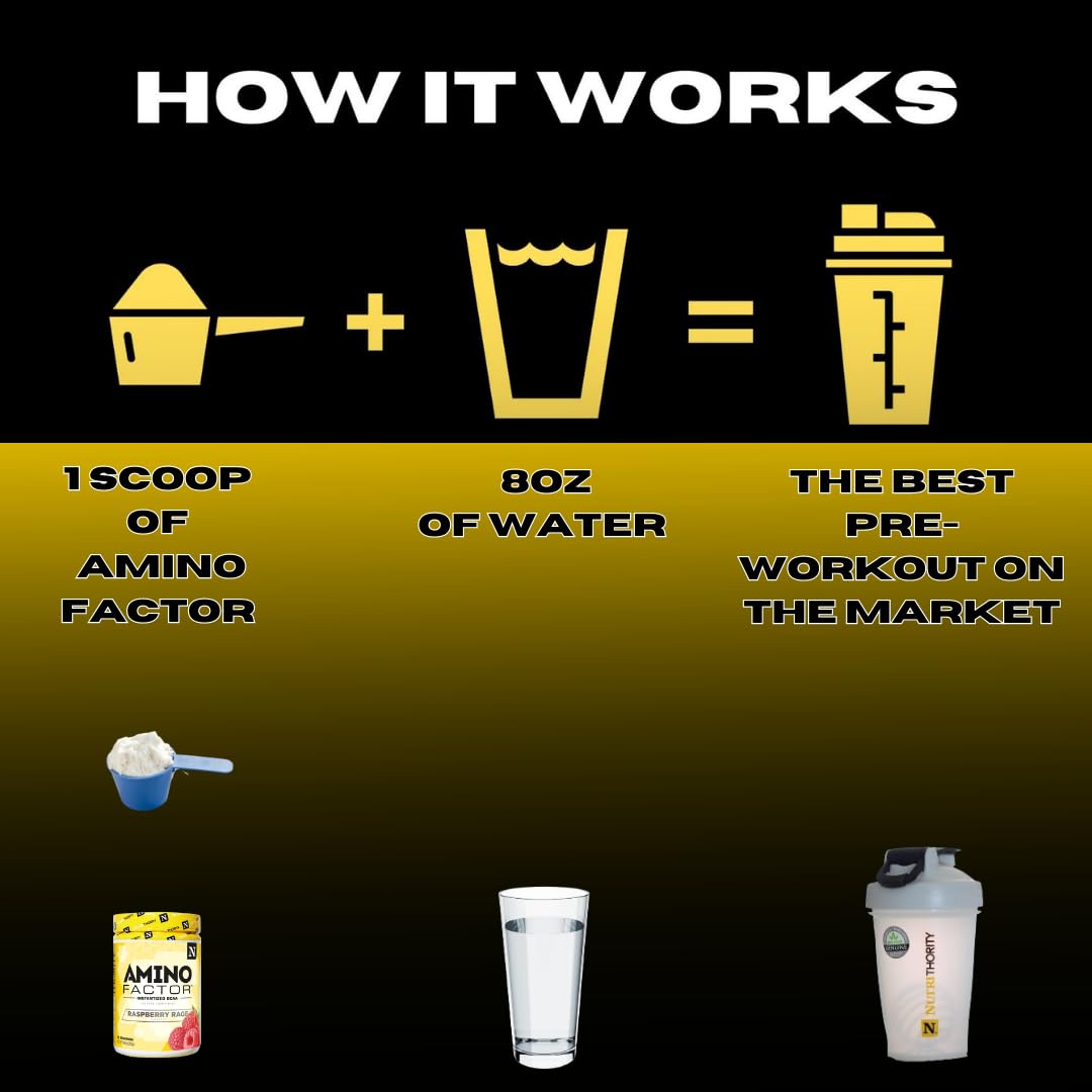 Intra and post-workout Amino Factor drink mix ready to mix