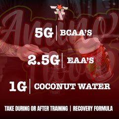 Post-workout recovery with Amino Flood and electrolytes