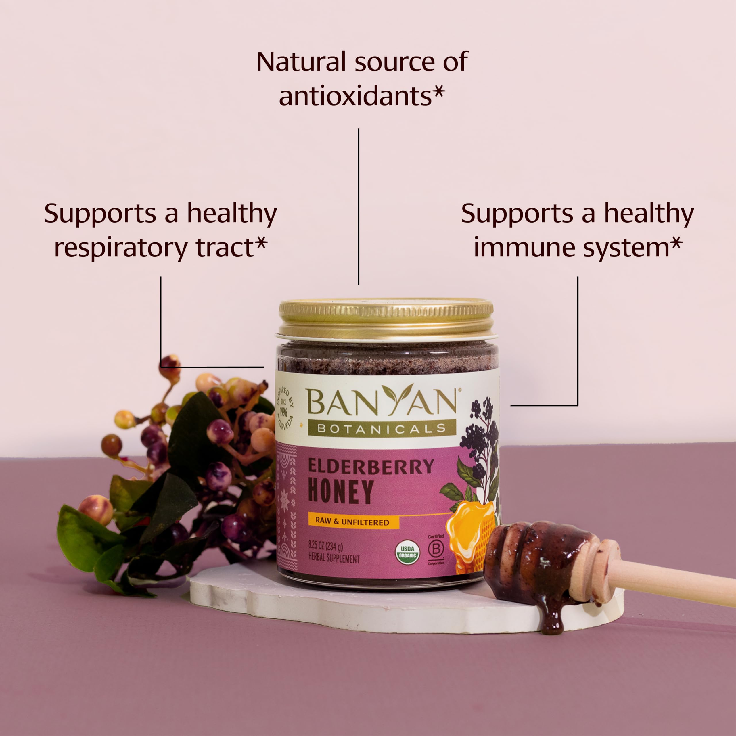 Amla and marshmallow root blend with elderberry