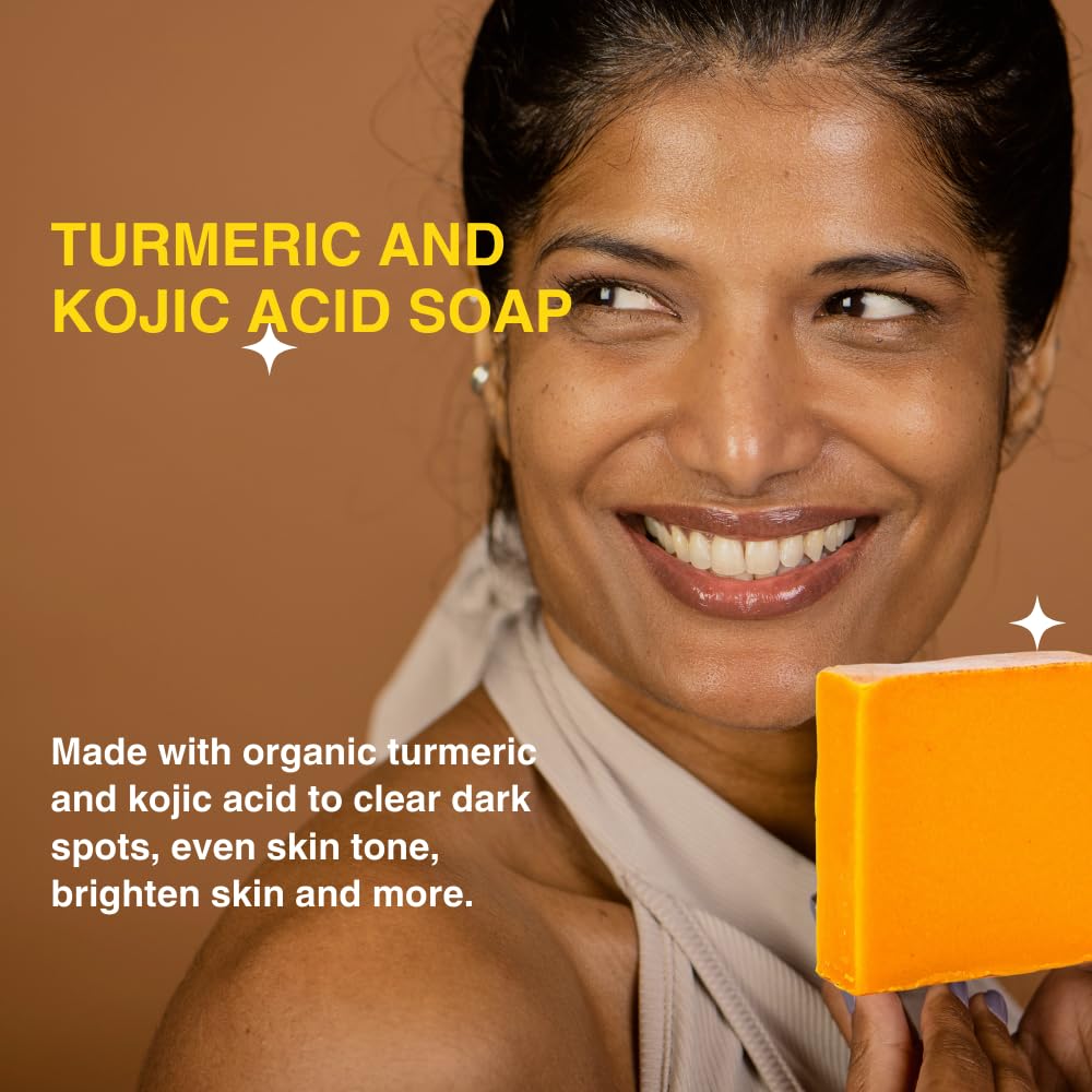 Natural ingredients chart showing turmeric, lavender, frankincense.