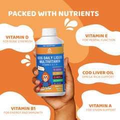 Sunny-orange flavor concept for Amore Life Kids Multivitamin