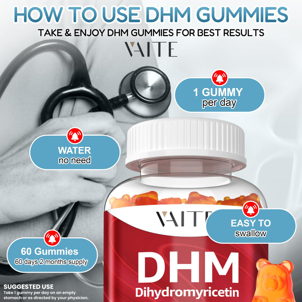Ampelopsis grossedentata extract in chewable gummies