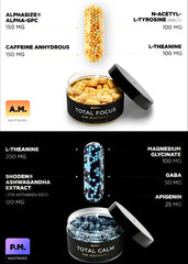 L-Theanine and N-Acetyl-L-Tyrosine ingredients in AMPM