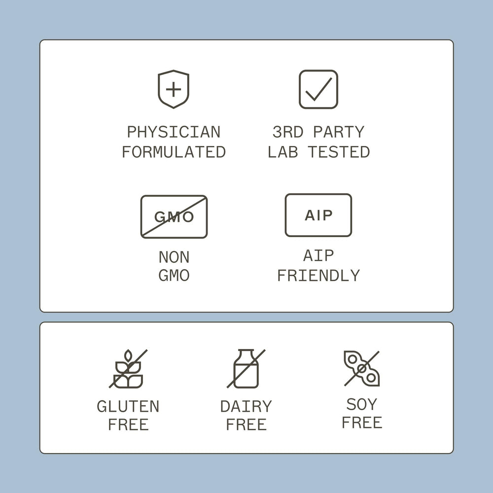 Graphic showing key ingredients: Green Tea Extract, Pomegranate Extract, Apple Cider Vinegar