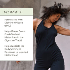 Amy Myers MD Histazyme non-GMO formula appeals to allergen-conscious shoppers.
