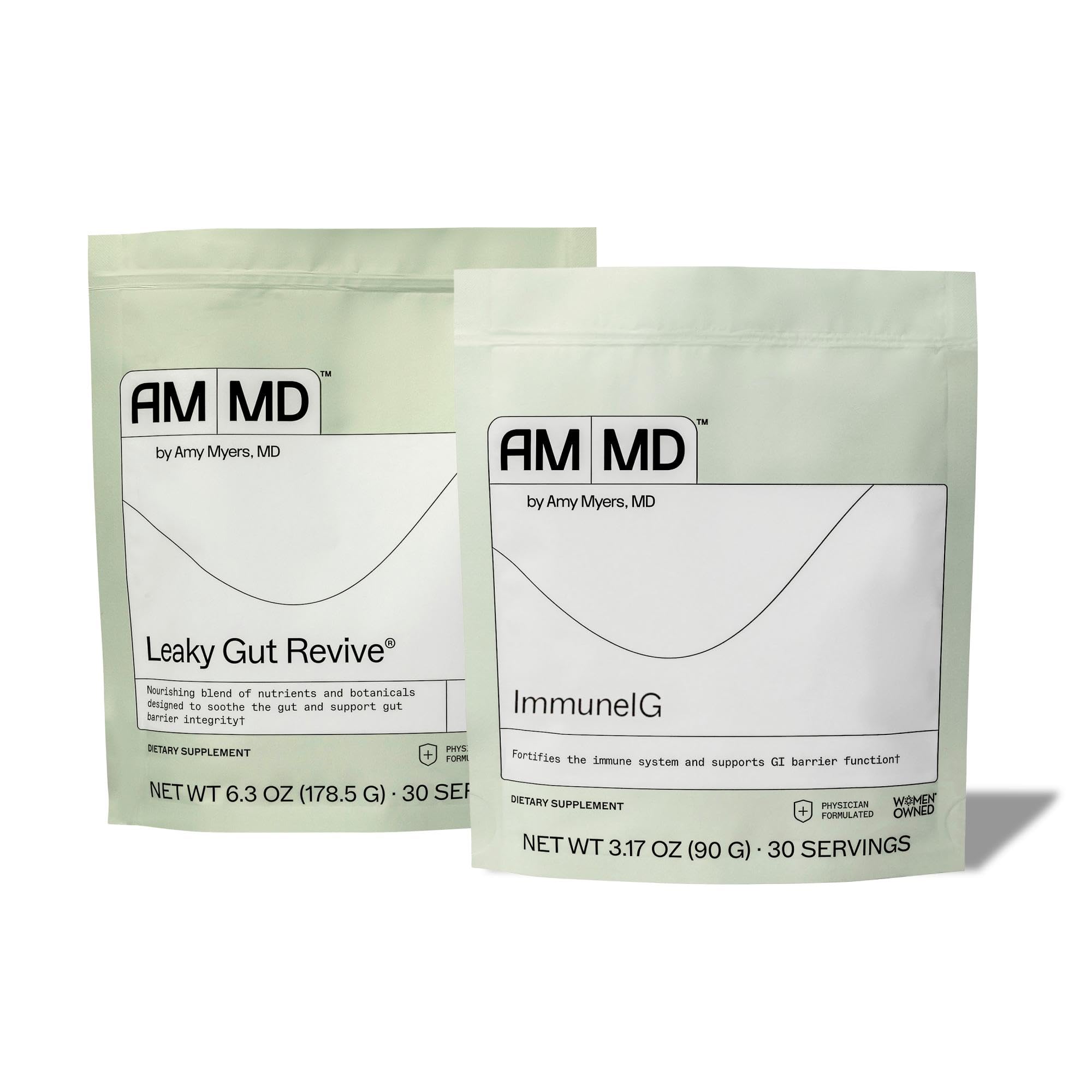 Leaky Gut Revive Unflavored bottle with ingredients
