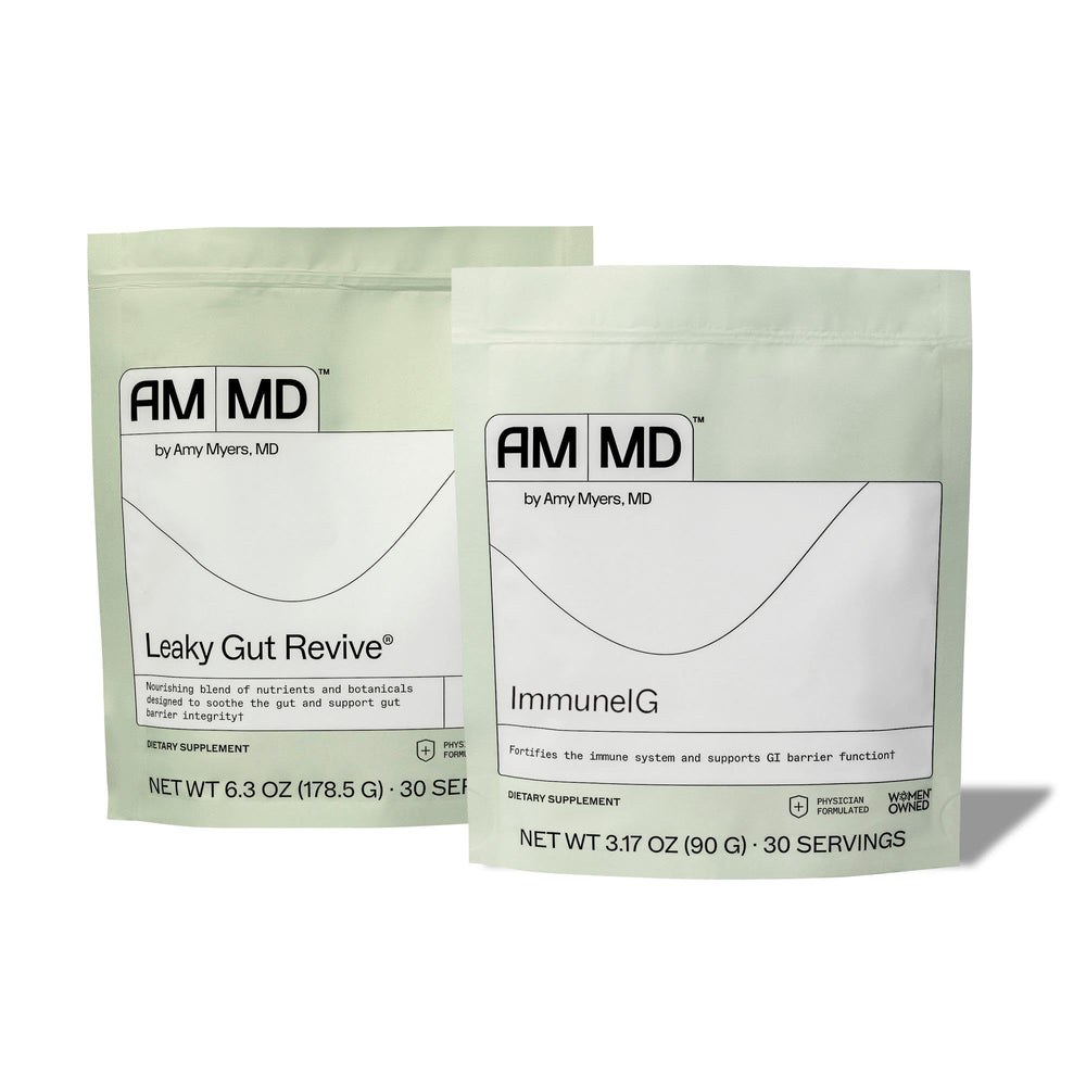 Leaky Gut Revive Unflavored bottle with ingredients