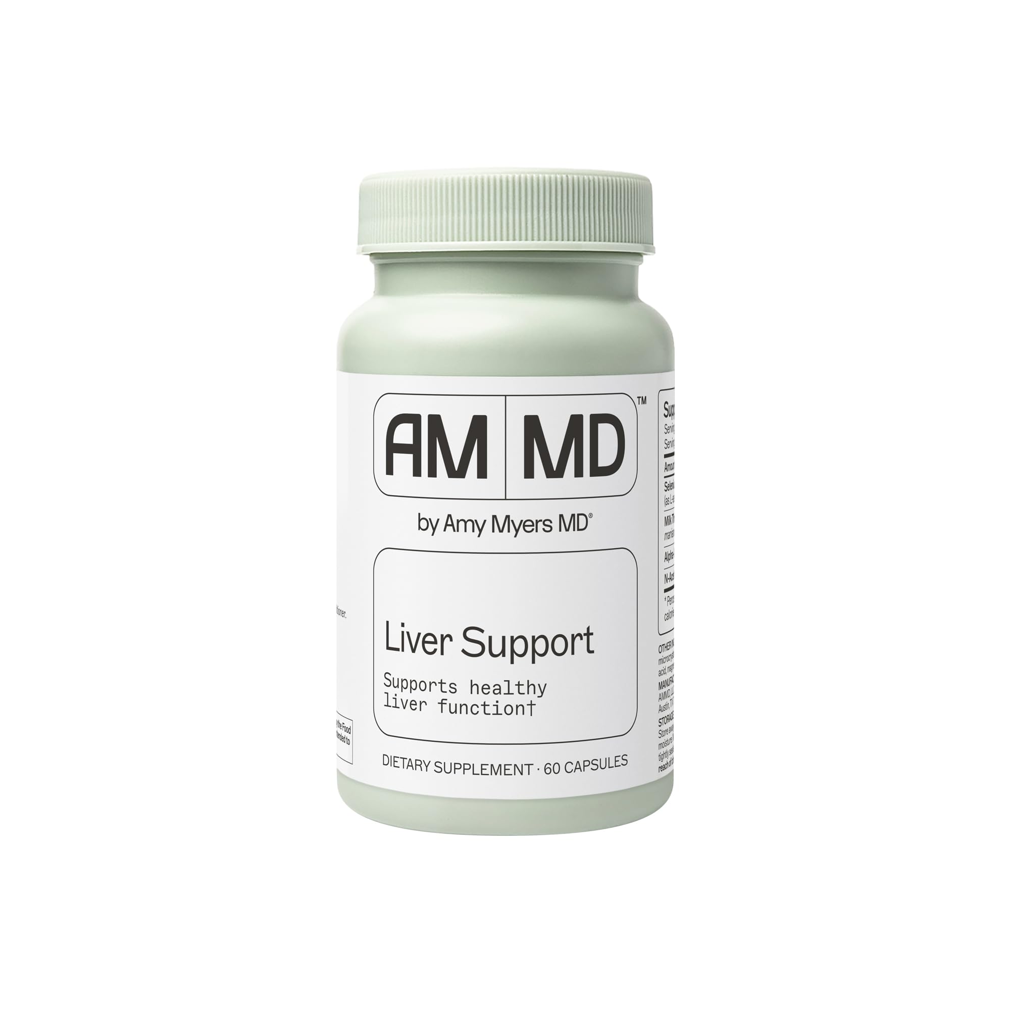 Bottle of Amy Myers MD Liver Support with 60 capsules